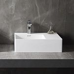 Раковина подвесная ABBER Stein AS2644 L белая матовая-2