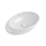 Раковина накладная ABBER Bequem AC2107 белая-3