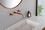 Смеситель ABBER Wasser Kreis AF81121RG для раковины скрытого монтажа, розовое золото-2