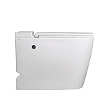 Унитаз ABBER Bequem AC1114P приставной белый с импульсным смывом-6