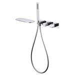 Смеситель ABBER Rund AF8731 для ванны скрытого монтажа, хром-2