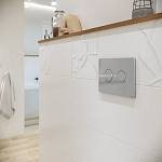 Кнопка ACCENTO SQUARE для AQUA пневматическая пластик золотой глянцевый-8