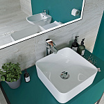 Комплект CREA SQUARE CO DPL EO slim + LINK PRO + TWINS хром глянцевый-43