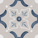 Керамогранит Motto Вельвет Gris Decor 3 20x20 арт. N100189