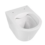 Унитаз ABBER Bequem AC1102 подвесной белый, безободковый-6