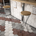 Плитка керамическая напольная 24952 HERITAGE HEXÁGONO Shadow 17,5х20 см-2