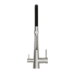 Смеситель для кухни VIVO однорычажный с фильтром с подключением фильтра с гибким изливом сатин-4