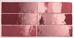 Плитка керамическая настенная 24467 ARTISAN Burgundy 6,5х20 см ( коробка 38 шт.)-2