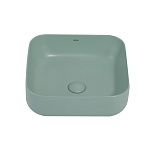 Раковина накладная ABBER Rechteck AC2211MCG светло-зеленая матовая-2
