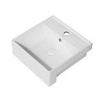 Раковина накладная ABBER Rechteck AC2208 белая-4