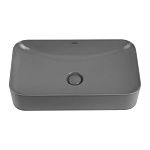 Раковина накладная ABBER Rechteck AC2204MG серая матовая-3