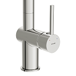 Смеситель для кухни FLAVIS с выдвижным изливом два режима хром-3