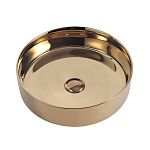 Раковина накладная ABBER Bequem AC2109GG золото-3