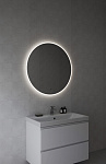 Зеркало ECLIPSE Fusion 80x80 с подсветкой круглое-5