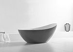 Акриловая ванна ABBER AB9233G серая-3