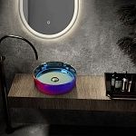 Раковина накладная ABBER Bequem AC2114Regen хамелеон-3