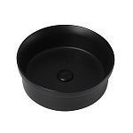 Раковина накладная ABBER Bequem AC2103MB черная матовая-2