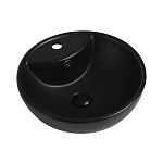 Раковина накладная ABBER Bequem AC2101MB черная матовая-2