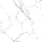 Statuario Perfect Silver Керамогранит белый 80х80 Полированный-5