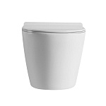 Унитаз ABBER Bequem AC1106P подвесной белый с импульсным смывом-6