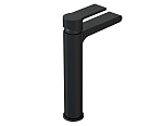 Смеситель BRASKO BLACK высокий для раковины с клик-клак-2