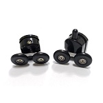 Душевой уголок ABBER Schwarzer Diamant AG30100B-S90B-S90B-4