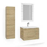 Пенал LAPARET Intero подвесной бук светлый-4