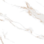 Calacatta Sharp Gold Керамогранит белый 60х60 Полированный-8