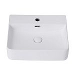 Раковина накладная ABBER Rechteck AC2203 белая-3