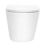 Унитаз ABBER Bequem AC1102T подвесной белый, безободковый, смыв торнадо-7