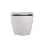 Унитаз ABBER Bequem AC1100 подвесной белый, безободковый-3