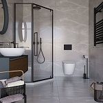 Керамогранит Soft Grey Stone Satin Carving-2