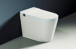 Электронный унитаз-биде ABBER Bequem AC1117S приставной белый-4