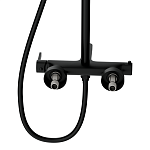 Душевая система OLIVA черный-6