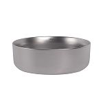 Раковина накладная ABBER Bequem AC2108MS серебро матовое-2