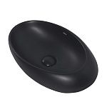 Раковина накладная ABBER Bequem AC2107MB черная матовая-4