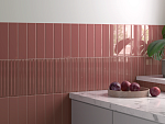 Плитка керамическая настенная 32404 LUMINA Rouge 6х24,6 см-2