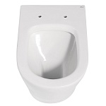 Унитаз ABBER Bequem AC1113 приставной белый, безободковый-9