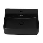 Раковина накладная ABBER Rechteck AC2203MB черная матовая-3