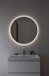 Зеркало ECLIPSE Fusion 80x80 с подсветкой круглое-4