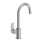 Смеситель для кухни MODUO однорычажный с подключением фильтра сатин-5