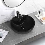 Раковина накладная ABBER Bequem AC2101MB черная матовая-4