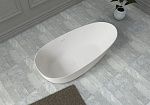 Ванна из искусственного камня ABBER Stein AS9611-1.6 белая матовая-5