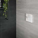 Кнопка ACCENTO SQUARE для AQUA пневматическая пластик золотой глянцевый-4