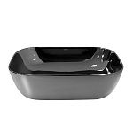 Раковина накладная ABBER Rechteck AC2200GS серебро-3