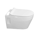 Унитаз подвесной LAPARET Correct с сиденьем микролифт белый с1-2
