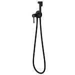 Смеситель ABBER Wasser Kreis AF8125B с гигиеническим душем, черный матовый-2