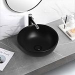 Раковина накладная ABBER Bequem AC2105MB черная матовая-3