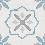 Гранит керамический 36154 SIROCCO BLUE CROSS 22,3х22,3х0,9 см