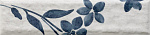 Керамогранит Motto Левелс Кобальт Декор 1 Матовый 6x25 арт. N100051-6